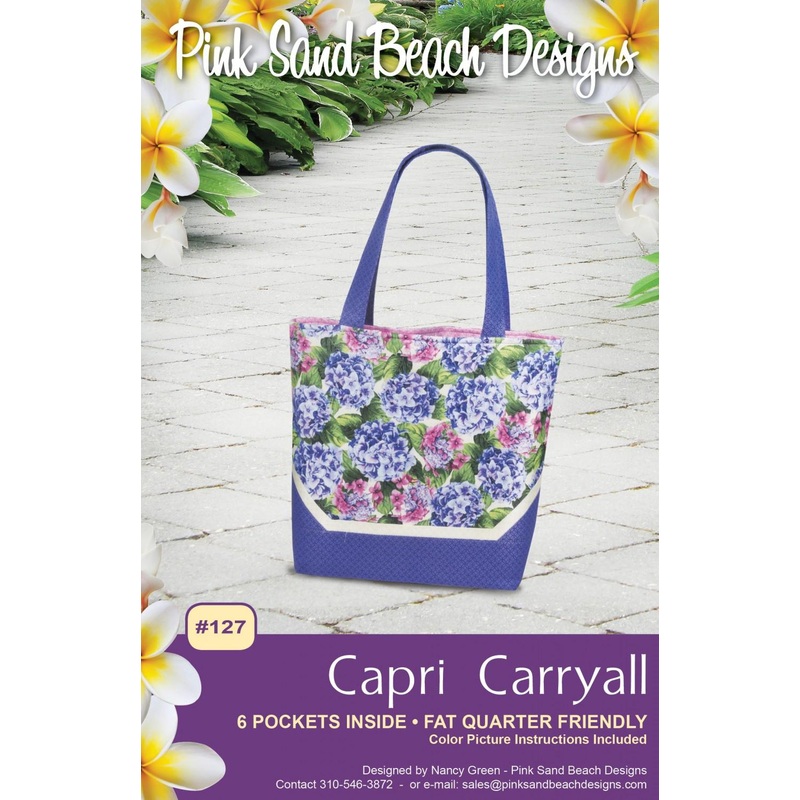 Capri Carryall Bag Pattern - 127