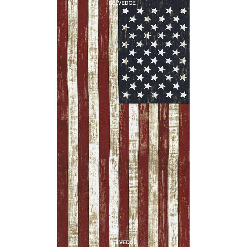 TT American Pride Panel C5278-FLAG - Cotton Fabric
