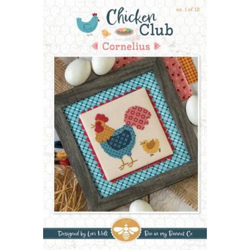CHK Chicken Club Cornelius Cross Stitch Pattern - ISE-478 - Patterns
